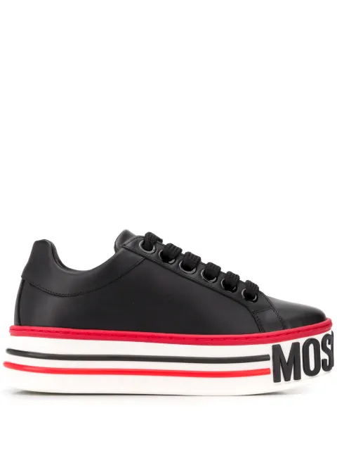 moschino sneakers platform