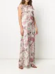 P.A.R.O.S.H. floral print maxi dress