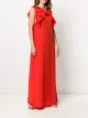 P.A.R.O.S.H. vestido de fiestas y cuello con volantes