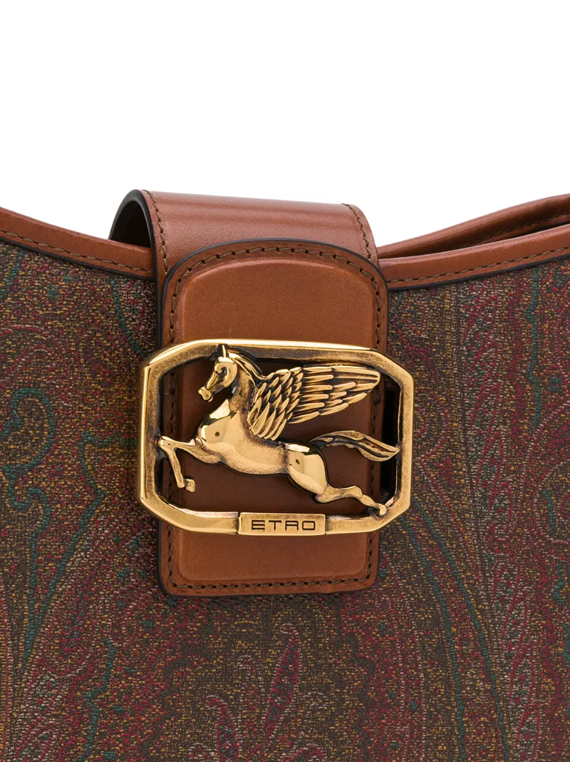 ETRO BRANDED FOLDOVER SHOULDER BAG