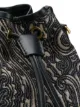 Etro paisley embroidered bucket bag