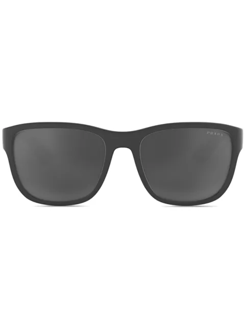 Prada Eyewear lentes con armazón cuadrada y acabado mate