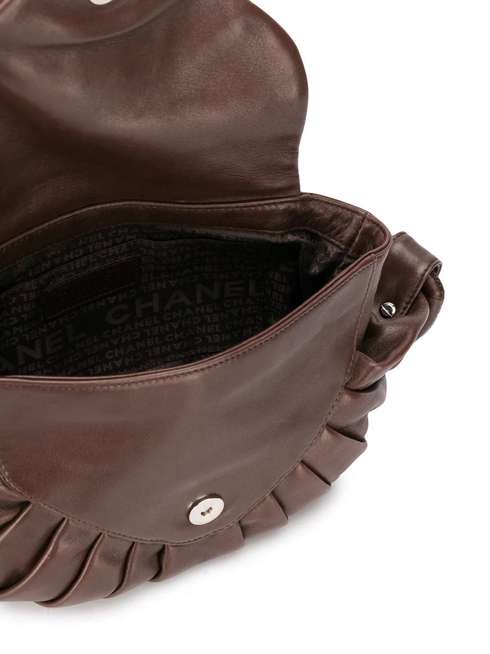 Brown Chanel PreOwned Cc Logos Shoulder Bag