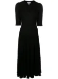Casasola knitted scoop neck dress - Black