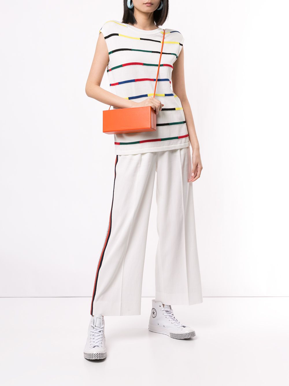 фото Coohem straight leg side stripe trousers