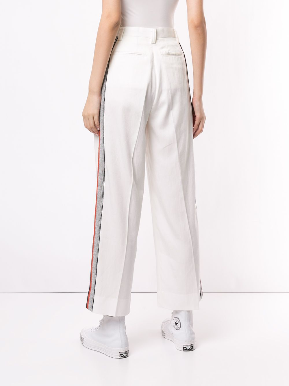 фото Coohem straight leg side stripe trousers