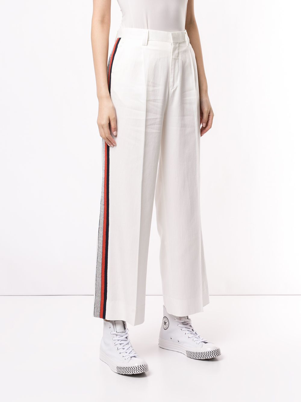 фото Coohem straight leg side stripe trousers