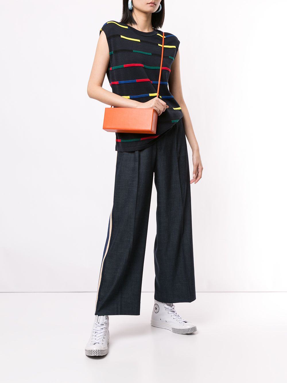 фото Coohem straight leg side stripe trousers