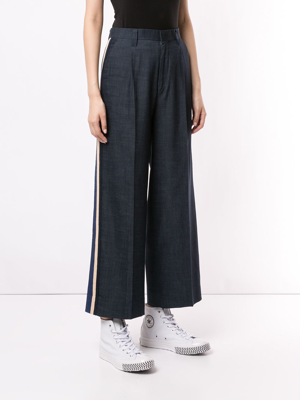 фото Coohem straight leg side stripe trousers