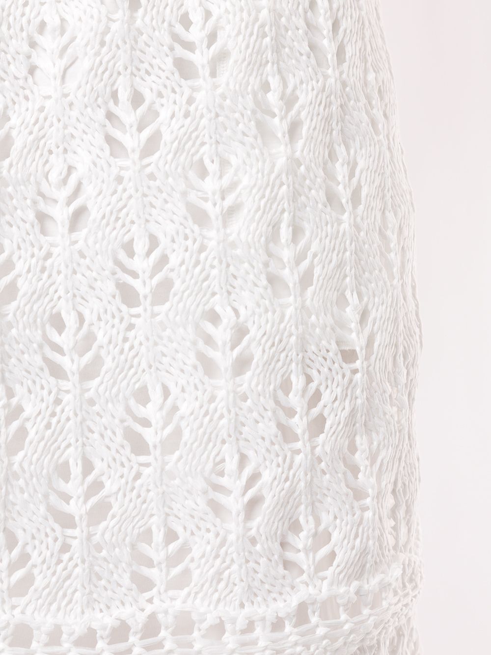 фото Coohem straight fit lacy knit skirt