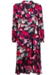 Image 1 of DVF Diane von Furstenberg floral print wrap dress