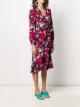 DVF Diane von Furstenberg floral print wrap dress