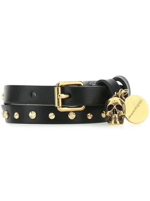 Alexander McQueen سوار مرصع ومزدوج