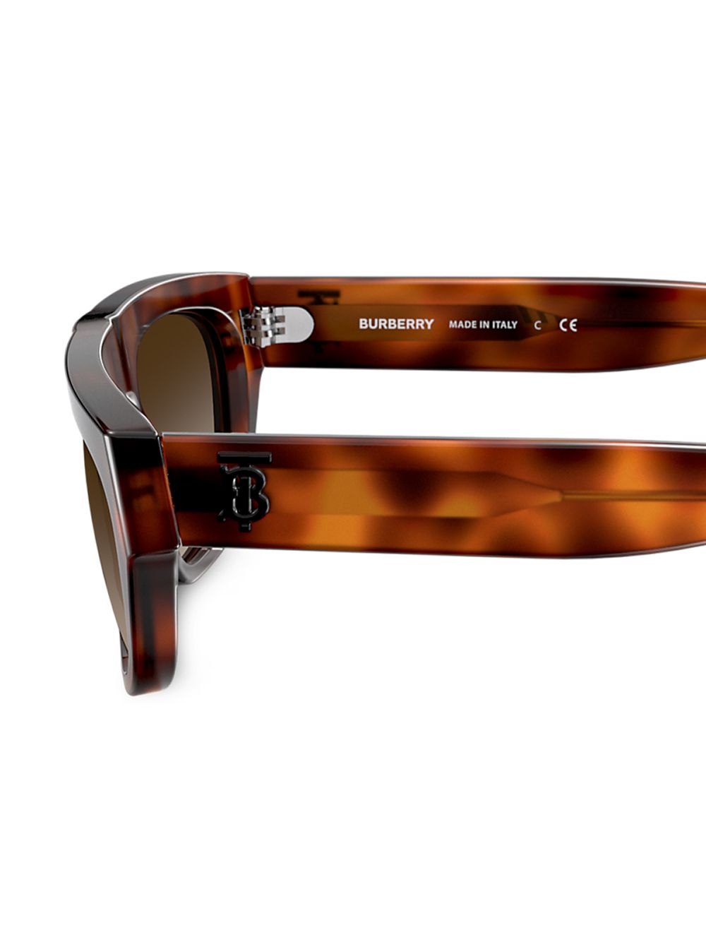 фото Burberry eyewear солнцезащитные очки черепаховой расцветки