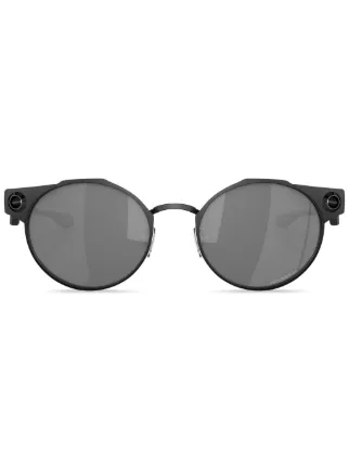Oakley Deadbolt ラウンド サングラス | ブラック | FARFETCH JP