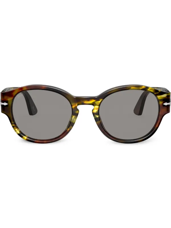 persol round frame sunglasses