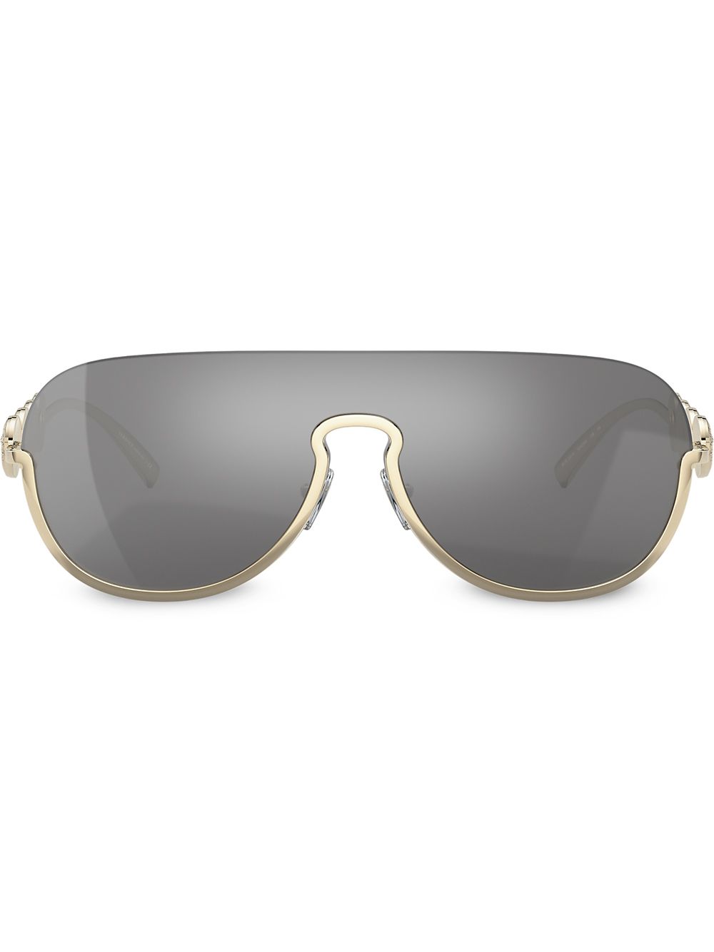 VERSACE TINTED AVIATOR SUNGLASSES