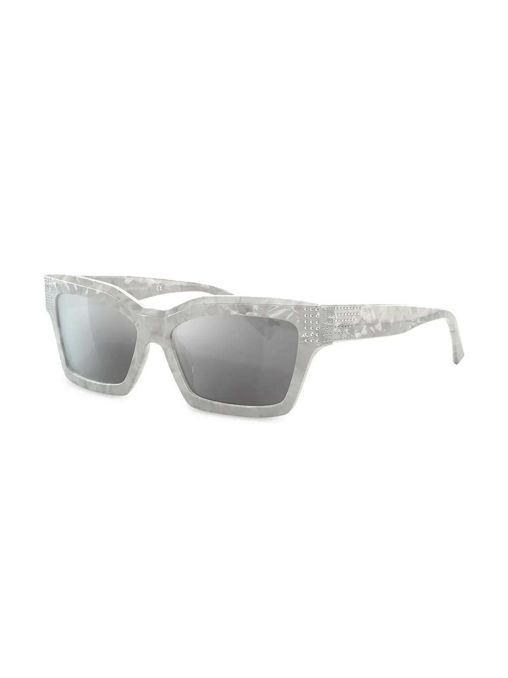  Alain Mikli Square Frame Sunglasses - White 