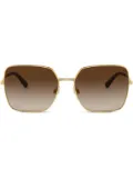 Dolce & Gabbana Eyewear square-frame sunglasses - Gold