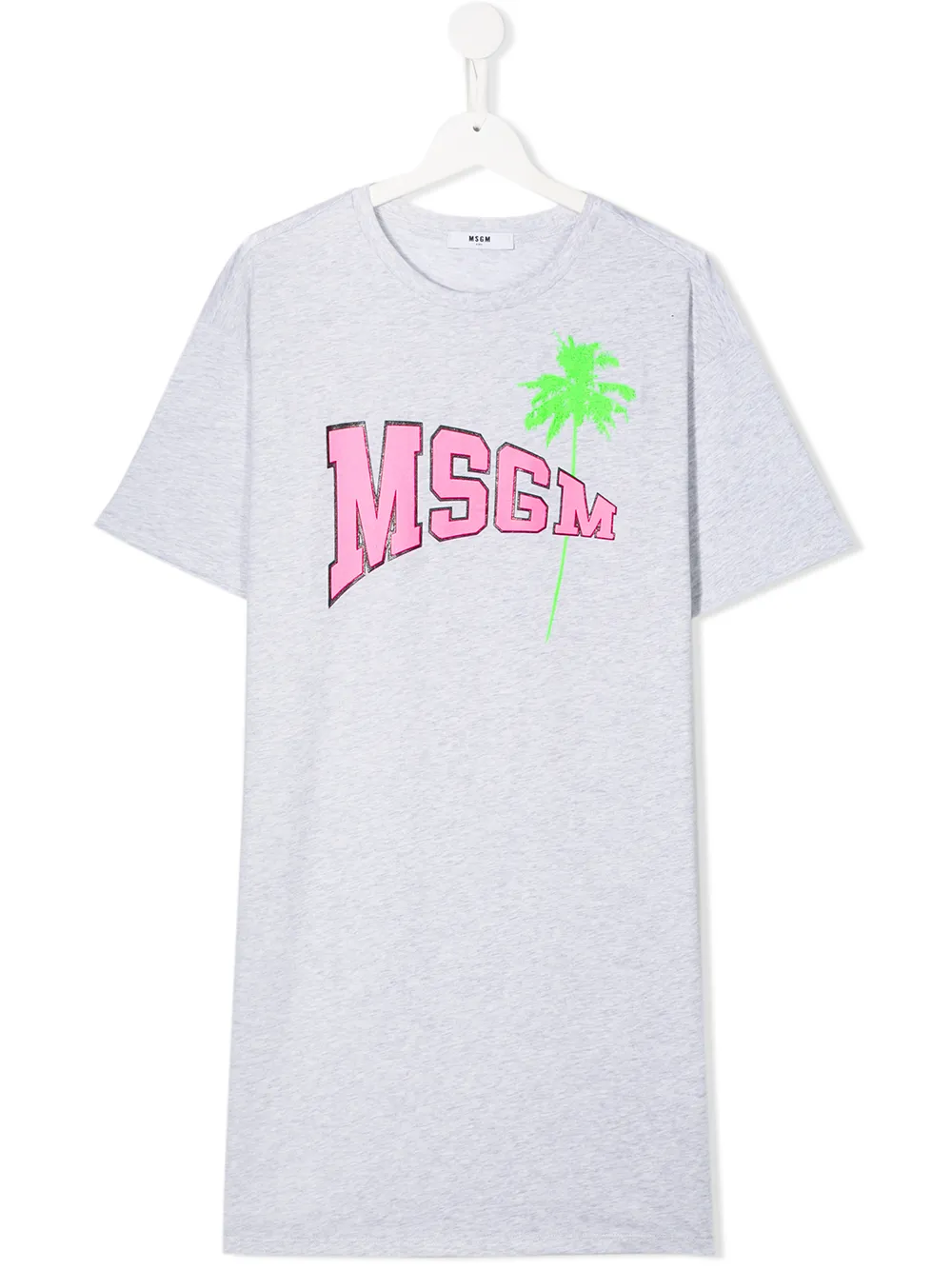 Msgm Kids платье-футболка с логотипом Msgm Kids платье-футболка с логотипом