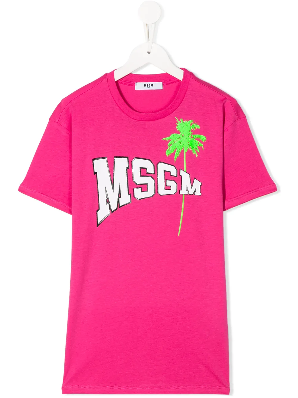 Msgm Kids платье-футболка с логотипом Msgm Kids платье-футболка с логотипом