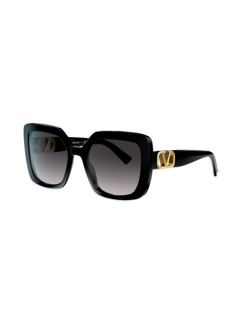 Valentino Eyewear VLOGO oversized-frame Sunglasses - Farfetch