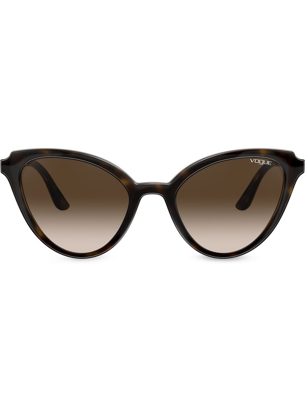 Vogue Eyewear Mod Cut Cat-eye Sunglasses In Brown
