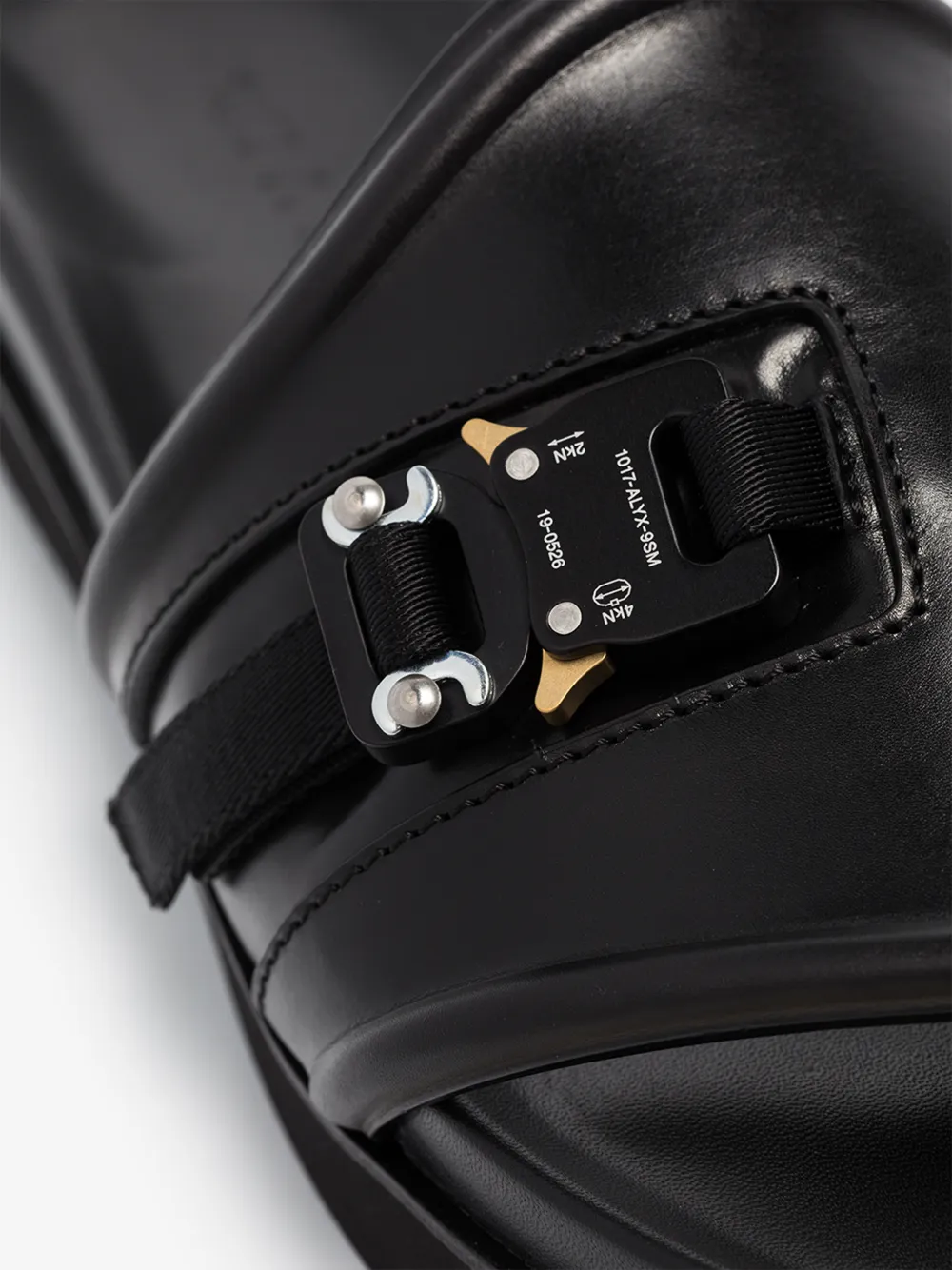 1017 alyx 9sm 黑色插扣拖鞋