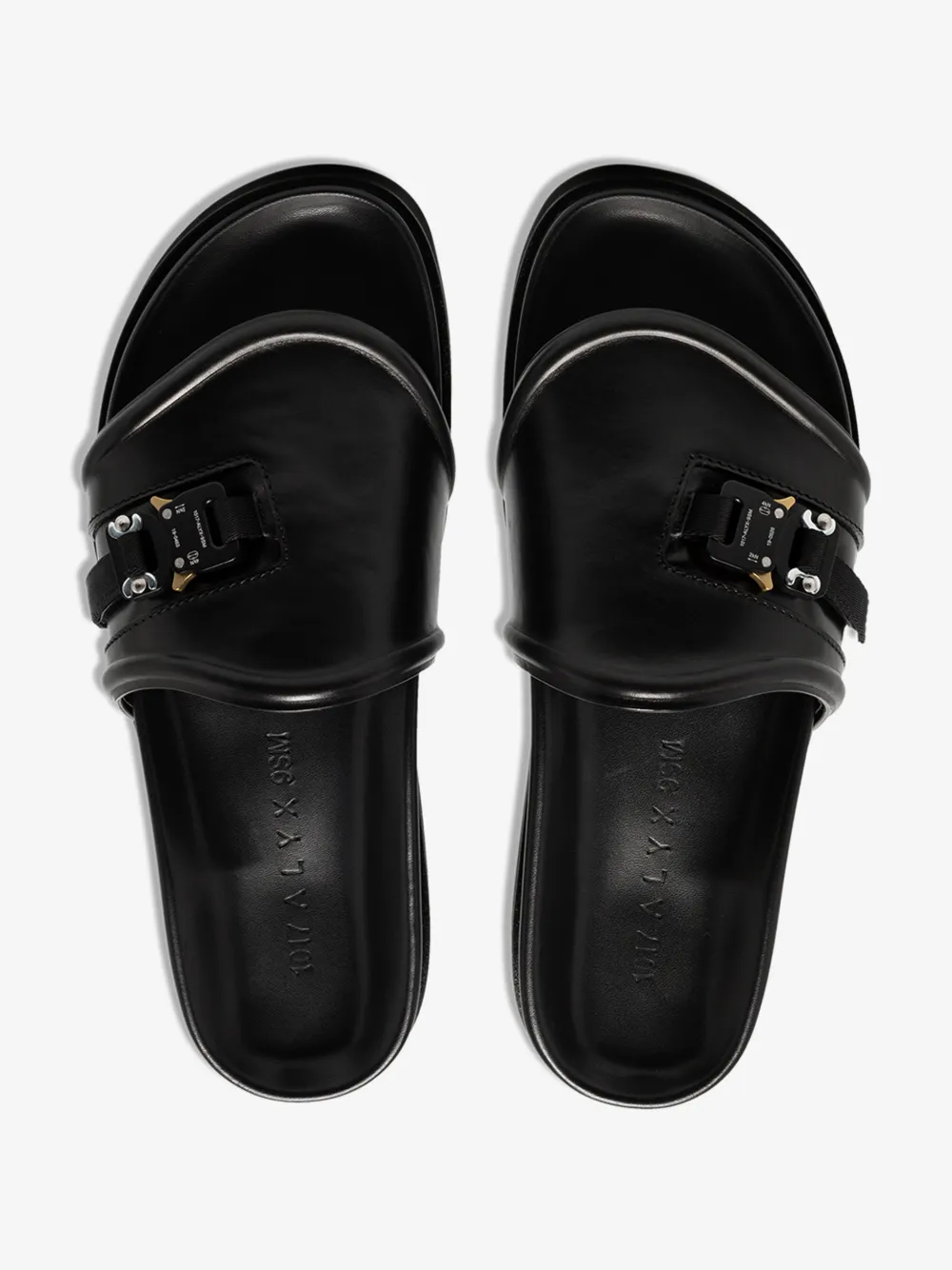 1017 alyx 9sm 黑色插扣拖鞋