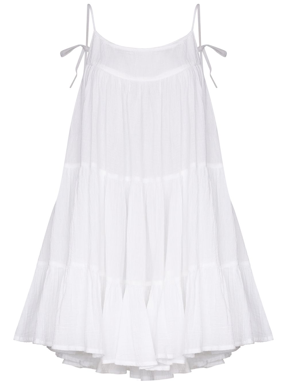 Shop Honorine Peri Mini Dress In White