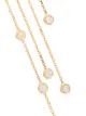 Kimai Kimai 18kt gold drop diamond earring