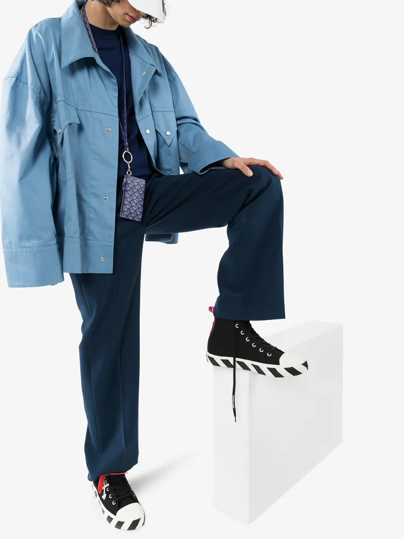 OFF-WHITE ARROWS MID TOP SNEAKERS