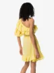 Lisa Marie Fernandez Arden ruffled one-shoulder mini dress