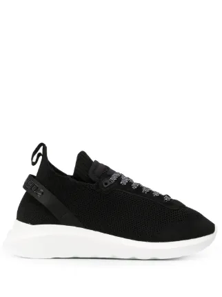 Shop Dsquared2 runner knit sneakers 