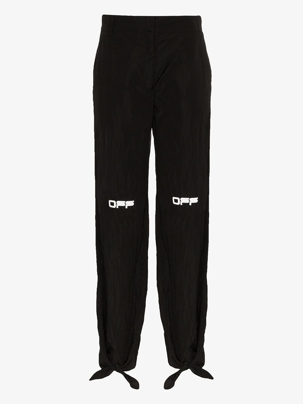 OFF-WHITE OFF-WHITE ANKLE TIE TRACK PANTS,OWCA097R20H14087100114811552