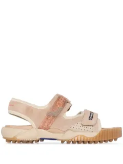 off white clear sandals