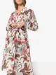 Desmond & Dempsey Soleia tie-waist robe