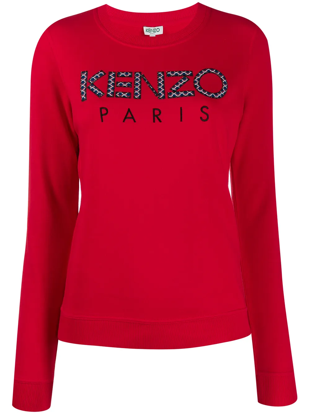 Kenzo Sweatshirt Mit Logo-Stickerei oLwU7 m2dB9 Kenzo Sweatshirt Mit Logo-Stickerei oLwU7 m2dB9
