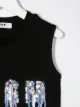Msgm Kids بلوزة بدون أكمام مطرزة بترتر