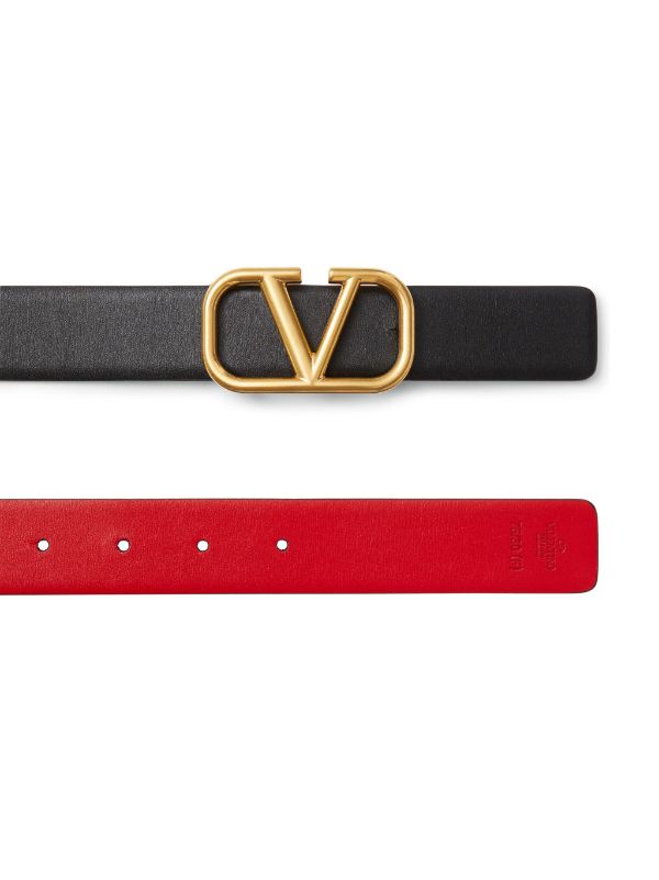 Valentino Garavani VLogo Signature Reversible Belt - Farfetch
