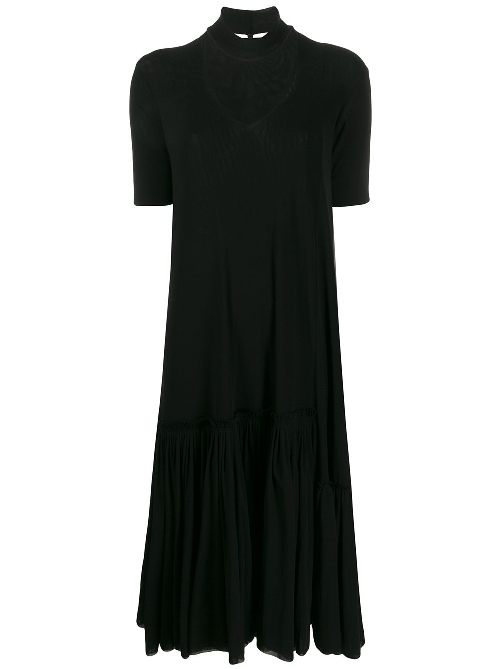 JIL SANDER CHOKER KNIT DRESS