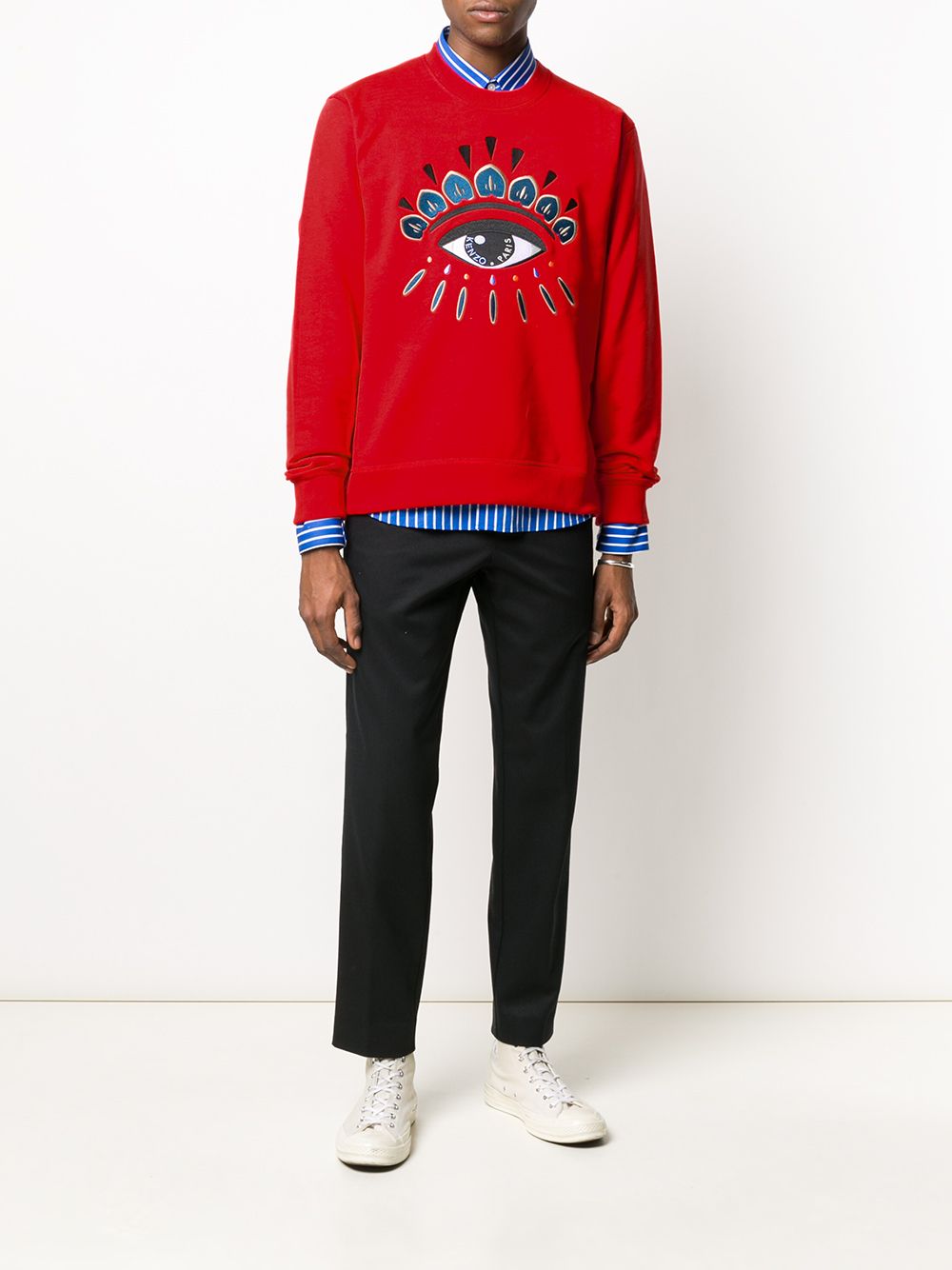 фото Kenzo embroidered eye sweatshirt