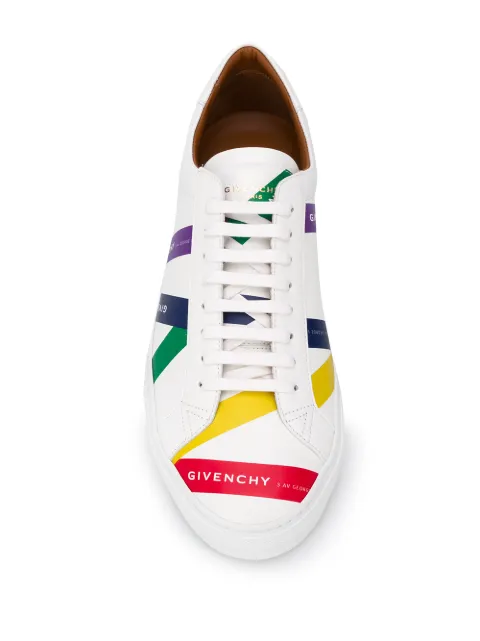 givenchy rainbow sneakers
