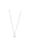 Maison Margiela Décortiqué ring charm necklace - Silver