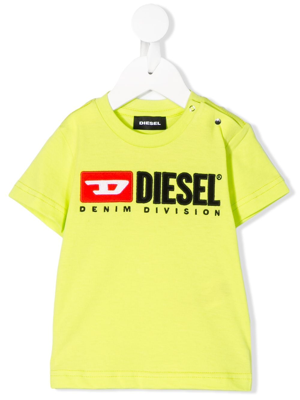 Diesel Babies' Embroidered Logo Crew-neck T-shirt In Unica