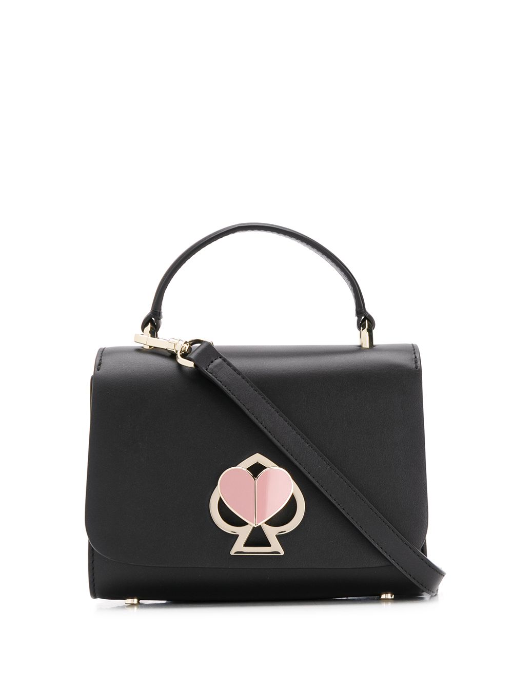 kate spade black heart purse