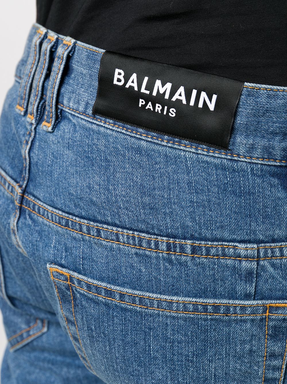 фото Balmain джинсы с логотипом