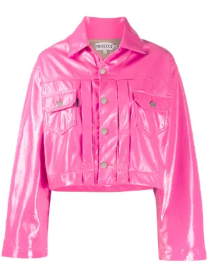 fiorucci vinyl track jacket