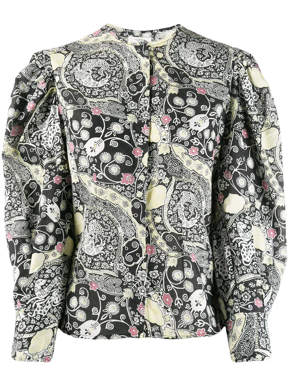 Isabel Marant Étoile рубашка Mexika с графичным принтом Isabel Marant Étoile рубашка Mexika с графичным принтом