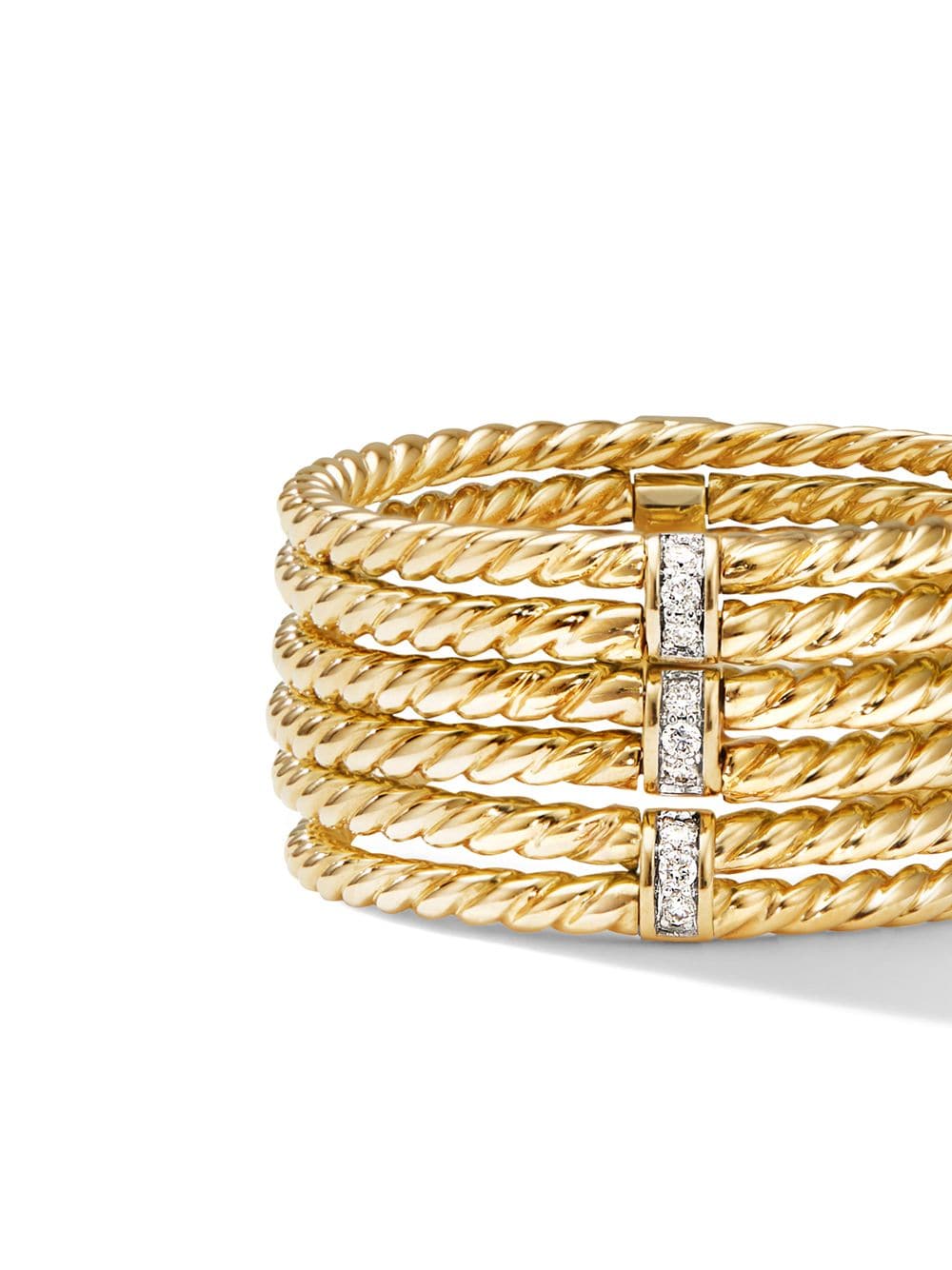 фото David yurman золотое кольцо с бриллиантами